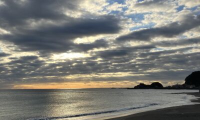 今朝の海