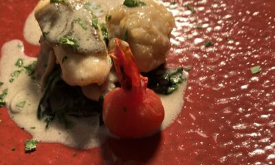 本日の洋前菜/まとう鯛とあんこうのムニエル/鴨川レモンバターソース/オーベルジュ/千葉/鴨川/料理の美味しい宿