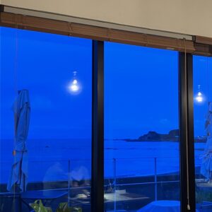 青い空と海は/昼間だけでは有りません/日没前の空と海は青いって知っていました？/オーベルジュ/千葉/鴨川/料理の美味しい宿