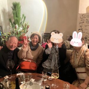 お客様に会いに行って来ました/新春②/赤坂/ワインBAR/あら〜か〜ぶ/オーベルジュ/千葉/鴨川/ご縁