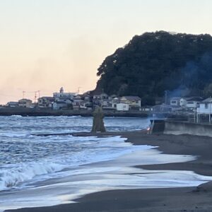 2026年/2月3日/節分/立春/本日は夕方の/オルビス前の海と空/100年以上続く伝統行事/越年/オーベルジュ/千葉/鴨川