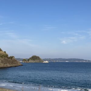 2026年2月6日/本日のオルビス前の海と空/オーベルジュ/千葉/鴨川