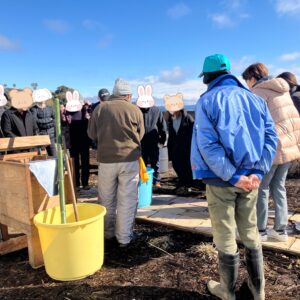 第9回/手造り醤油搾り/雪模様の朝から晴天へ/美味しい醤油が出来上がりました/オーベルジュ/千葉/鴨川