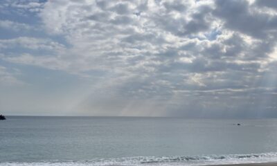 2026年2月13日/今日のオルビス前の空と海/オーベルジュ/千葉/鴨川