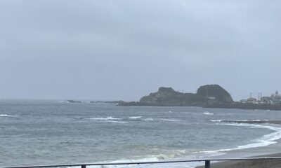 2026年2月25日/水曜日/今朝のオルビス前の海と空/雨/久しぶりに降りました/オーベルジュ/千葉/鴨川