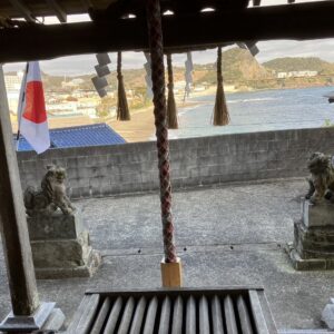 月初めのおつとめ/大将の朝/氏神様/太海/香指神社/氏子総代/オーベルジュ/千葉/鴨川/料理の美味しい宿