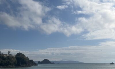 2026年3月10日/火曜日/本日のオルビス前の海と空/穏やかな朝です/オーベルジュ/千葉/鴨川/料理の美味しい宿