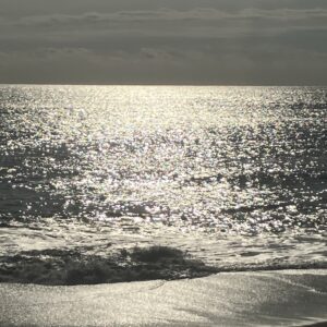 2026年3月12日/木曜日/今朝のオルビス前の海と空/キラキラ陽の光/波の音/オーベルジュ/千葉/鴨川/料理の美味しい宿