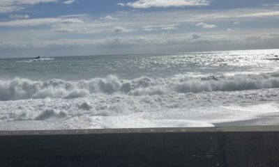 2026年3月14日/土曜日/今日のオルビス前の海は凄いです/台風🌀か？/高波どかーん/オーベルジュ/千葉/鴨川