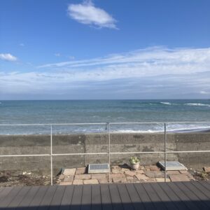 2026年3月19日/木曜日/本日のオルビス前の海と空/久しぶりのオルビスブルー🩵/オーベルジュ/千葉/鴨川