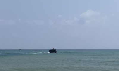 2026年3月29日/日曜日/本日のオルビス前の海と空/曇ったり晴れたり/ポカポカ陽気/オーベルジュ/千葉/鴨川/料理の美味しい宿/ランチ始まります