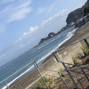 遅くなりましたが/2026年3月30日/本日のオルビス前の海と空/オーベルジュ/千葉/鴨川/料理の美味しい宿