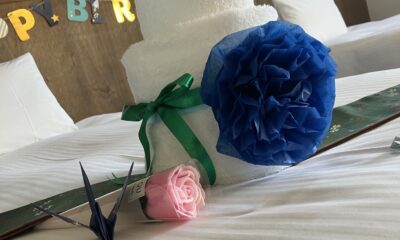 彼氏様のお誕生日祝い/お誕生日おめでとう御座います/心を込めて/オーベルジュ/千葉/鴨川/料理の美味しい宿