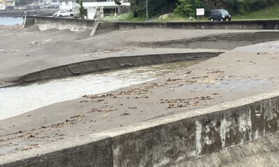 2026年4月2日/木曜日/今朝のオルビス前の海と空/夕べは雨が降りました☔/川が/川が/オーベルジュ/千葉/鴨川