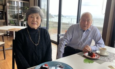 オルビスへのご来店のお客様最高峰/結婚記念日ランチ/結婚67周年/オーベルジュ/千葉/鴨川/料理の美味しい宿