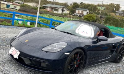 エンジン音サイコー/ポルシェ/オープンカー/品川ナンバー/左ハンドル/憧れの車/車好きと繋がりたい/オーベルジュ/千葉/鴨川/料理の美味しい宿