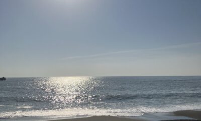 2026年4月6日/月曜日/今朝のオルビス前の海と空/今朝は暖かい朝です/オーベルジュ/千葉/鴨川