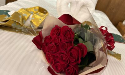 プロポーズ大作戦/No.11/彼氏様からのご依頼/12本の薔薇の花束🌹/ご成婚おめでとう御座います㊗️/オーベルジュ/千葉/鴨川/料理の美味しい宿