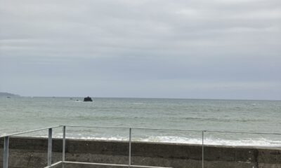 2026年/4月24日/金曜日/今日のオルビス前の海と空/17時32分です/今日は遅くなってしまいました/オーベルジュ/千葉/鴨川/料理の美味しい宿