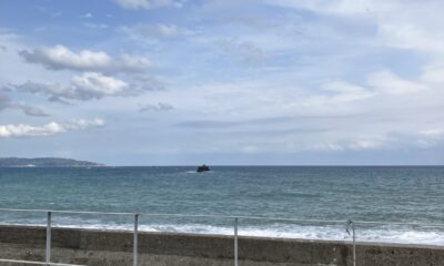 2026年4月25日/土曜日/今日のオルビス前の海と空/GW前の静けさ/オーベルジュ/千葉/鴨川/料理の美味しい宿