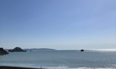2026年5月2日/土曜日/今朝のオルビス前の海と空/晴れましたー/少し風が吹いています/GW/オーベルジュ/千葉/鴨川