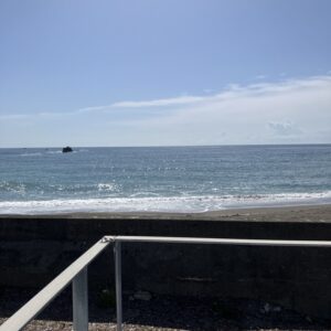 2026年5月13日/水曜日/本日のオルビス前の海と空/快晴/オルビスブルー🫐/料理の美味しい宿