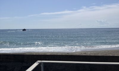 2026年5月13日/水曜日/本日のオルビス前の海と空/快晴/オルビスブルー🫐/料理の美味しい宿