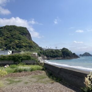 2026年5月15日/金曜日/本日のオルビス前の海と空/少し風が有ります/風も冷んやり/オーベルジュ/千葉/鴨川/料理の美味しい宿