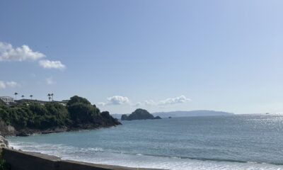 2026年5月19日/火曜日/本日のオルビス前の海と空/快晴/さざなみ/風が少しあります/オーベルジュ/千葉/鴨川/料理の美味しい宿