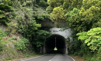 オルビスからのお散歩コース紹介/その②/八岡隊道/トンネル/八岡海岸/鴨川松島へ/オーベルジュ/千葉/鴨川