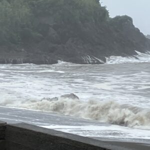 2026年6月3日水曜日/台風🌀６号/今日のオルビス前の海と空/開店休業/オーベルジュ/千葉/鴨川/料理の美味しい宿