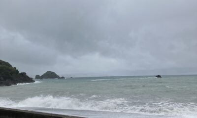 2026年6月8日/月曜日/本日のオルビス前の海と空/フィリピン沖地震/津波警報発令中/オーベルジュ/千葉/鴨川