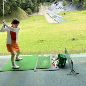 香代子ちゃんのゴルフ日記37/お客様チェックアウト後/ハーフプレイ/オルビス杯を目指して/オーベルジュ/千葉/鴨川