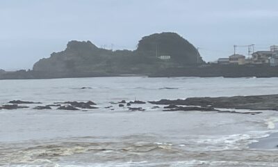2026年6月27日/土曜日/シェフ誕生日/本日のオルビス前の海と空/ダブルで台風🌀/オーベルジュ/千葉/鴨川