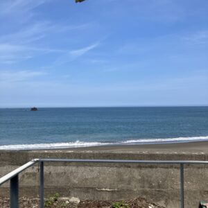 2026年7月30日/木曜日/快晴/本日のオルビス前の海と空/オーベルジュ/千葉/鴨川/泊まれるレストラン