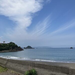 2026年7月31日/金曜日/7月最終日/本日のオルビス前の海と空/オーベルジュ/ちば/鴨川/泊まれるレストラン