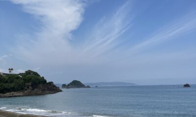 2026年7月31日/金曜日/7月最終日/本日のオルビス前の海と空/オーベルジュ/ちば/鴨川/泊まれるレストラン