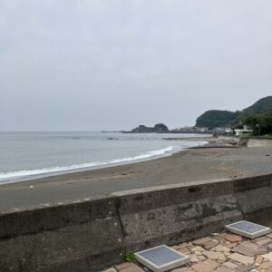 2026年7月2日/木曜日/雨☔/今朝のオルビス前の海と空/オーベルジュ/千葉/鴨川/料理の美味しい宿
