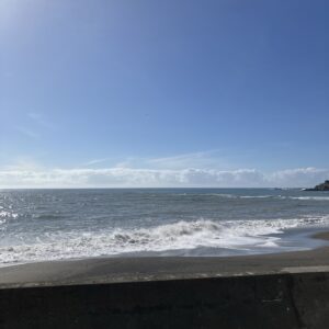 2026年7月8日/水曜日/本日のオルビス前の海と空/久しぶりのピーカン/オーベルジュ/千葉/鴨川