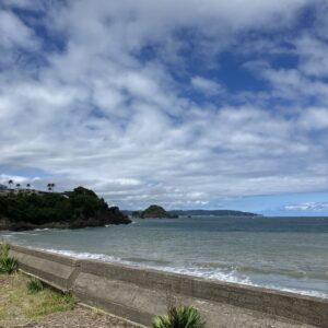 2026年7月10日/本日のオルビス前の海と空/オーベルジュ/千葉/鴨川/料理の美味しい宿