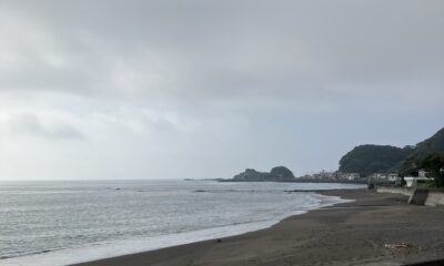 2026年7月15日/水曜日/本日のオルビス前の海を空/薄曇り/オーベルジュ/千葉/鴨川/料理の美味しい宿