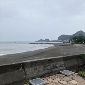 2026年7月17日/金曜日/本日のオルビス前の海と空/オーベルジュ/千葉/鴨川/料理の美味しい宿