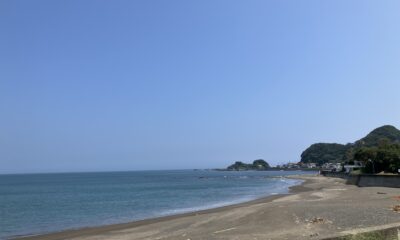 2026年7月22日/水曜日/晴れ/本日のオルビス前の海と空/オーベルジュ/千葉/鴨川/料理の美味しい宿