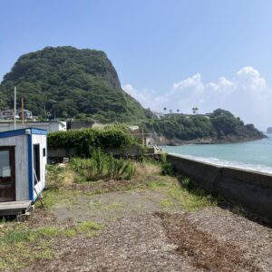 2026年7月25日/土曜日/晴れ/本日のオルビス前の海と空/オーベルジュ/千葉/鴨川/料理の美味しい宿