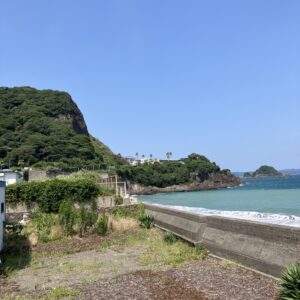 2026年8月2日/日曜日/本日のオルビス前の海と空/風が出てきました/台風🌀のたまご発生/オーベルジュ/千葉/鴨川/泊まれるレストラン