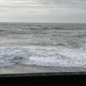 2026年8月4日/火曜日/今朝のオルビス前の海と空/凄い迫力/台風🌀の影響/高波/オーベルジュ/千葉/鴨川/泊まれるレストラン