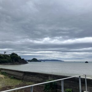 2026年9月29日/火曜日/本日のオルビス前の海と空/オーベルジュ/千葉/鴨川/料理の美味しい宿