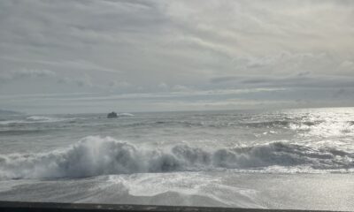 2026年10月6日/今朝のオルビス前の海と空/台風🌀が近づいて又発生しました/オーベルジュ/千葉/鴨川
